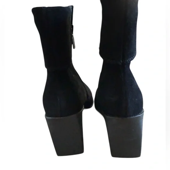 Blondo Sidnee Waterproof Black Suede Booties – Sz 8M